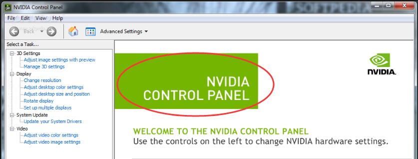 Nvidia Control Panel Mac Download